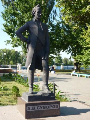 指挥官苏沃洛夫敖德萨的纪念碑