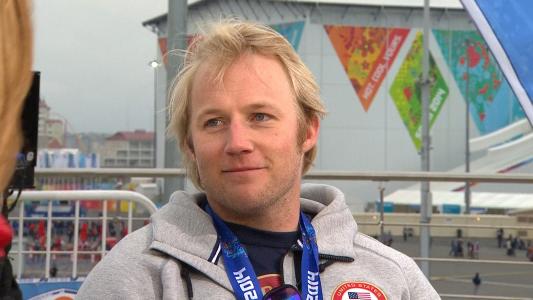 安德鲁·韦布雷希特（Andrew Weibrecht）美国滑雪运动员获得银牌