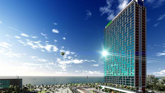 最高的公寓酒店ORBI海滩塔城市的巴统