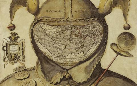 世界的旧手绘地图
