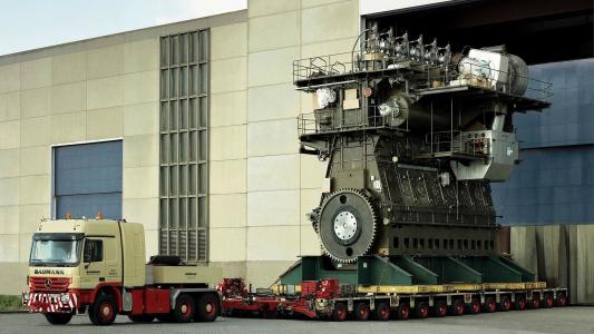 世界上最大的柴油发动机