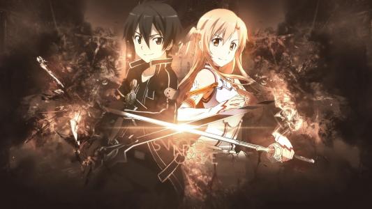 Kirito和Asuna  - 剑艺在线