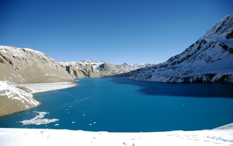 尼泊尔Tilicho湖