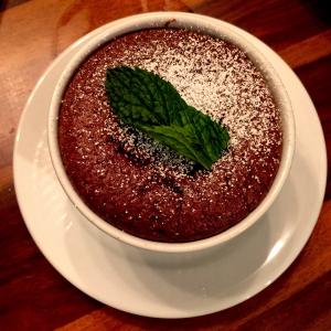 Molten Chocolate Soufflé